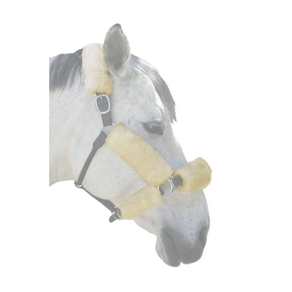 ECP Merino Sheepskin Halter Fleece Set, 6 Pieces Cream