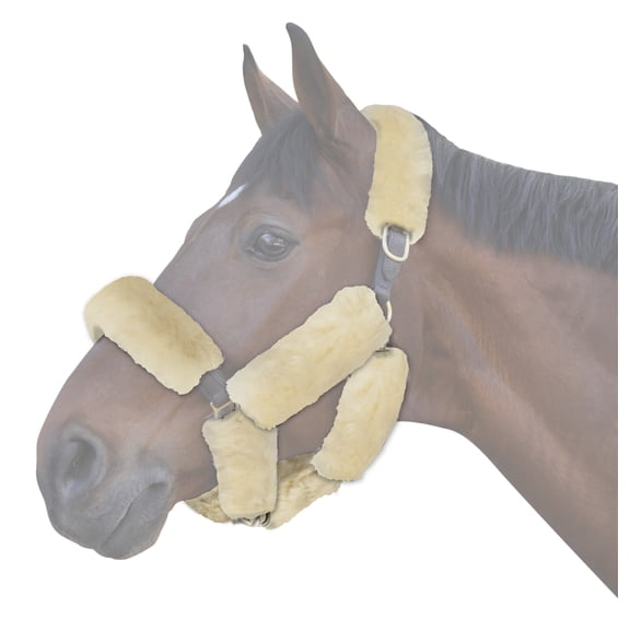 ECP Merino Sheepskin Halter Fleece Set, 9 Pieces Cream