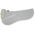 thumbnail image 1 of ECP Sheepskin Classic Half Saddle Pad - Large - White, 1 of 2