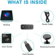 ECPECAD Mini Home Security Camera Wireless, HD 1080P Portable Small Nanny Camera for Home Car Indoor Outdoor Security