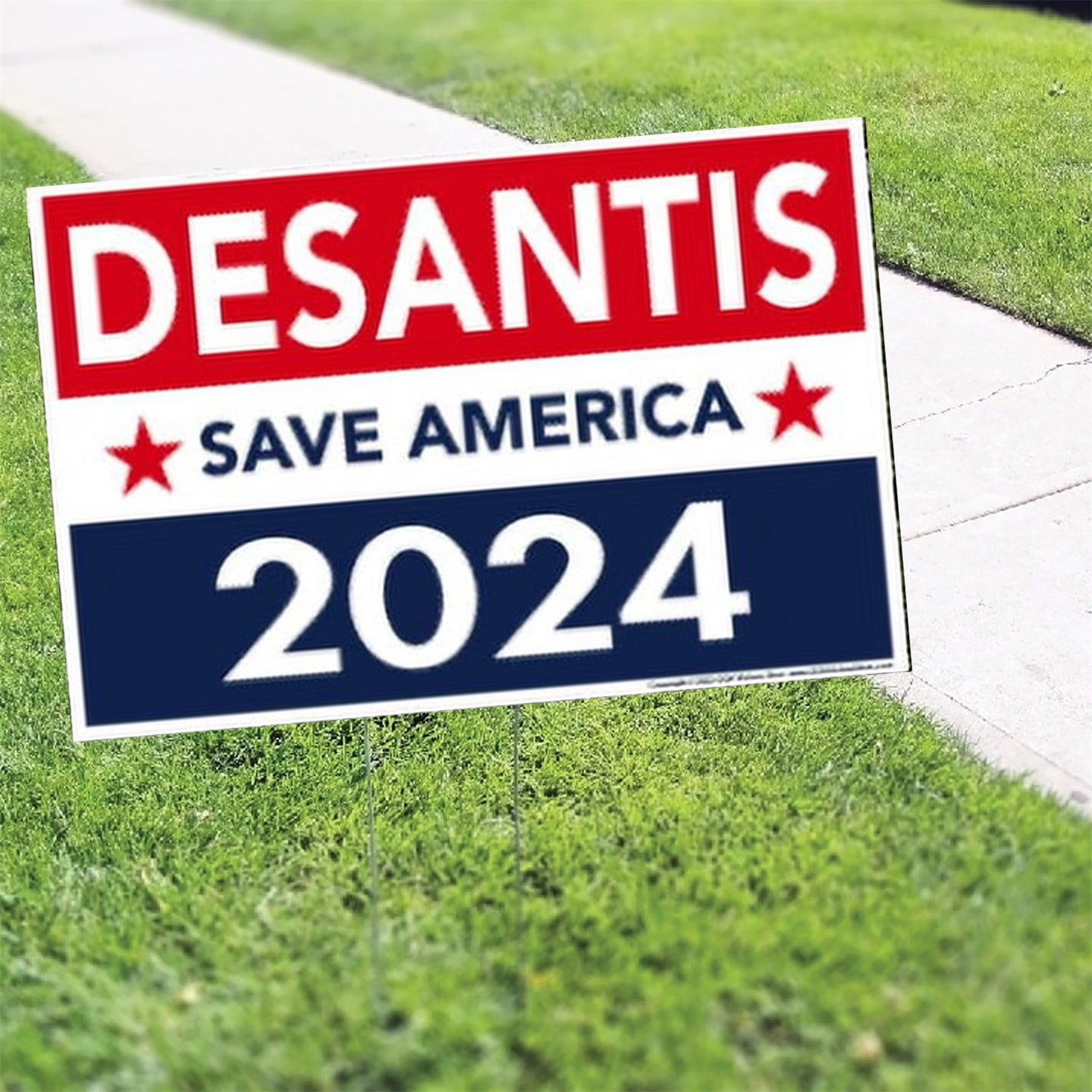 ECPECAD Trump 2024 Keeps America Great 2024 Political Yard Signs With