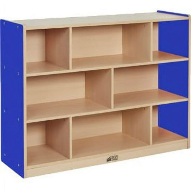 ECR4KIDS Colorful Essentials 36"H Storage Cabinet, 8 Comp
