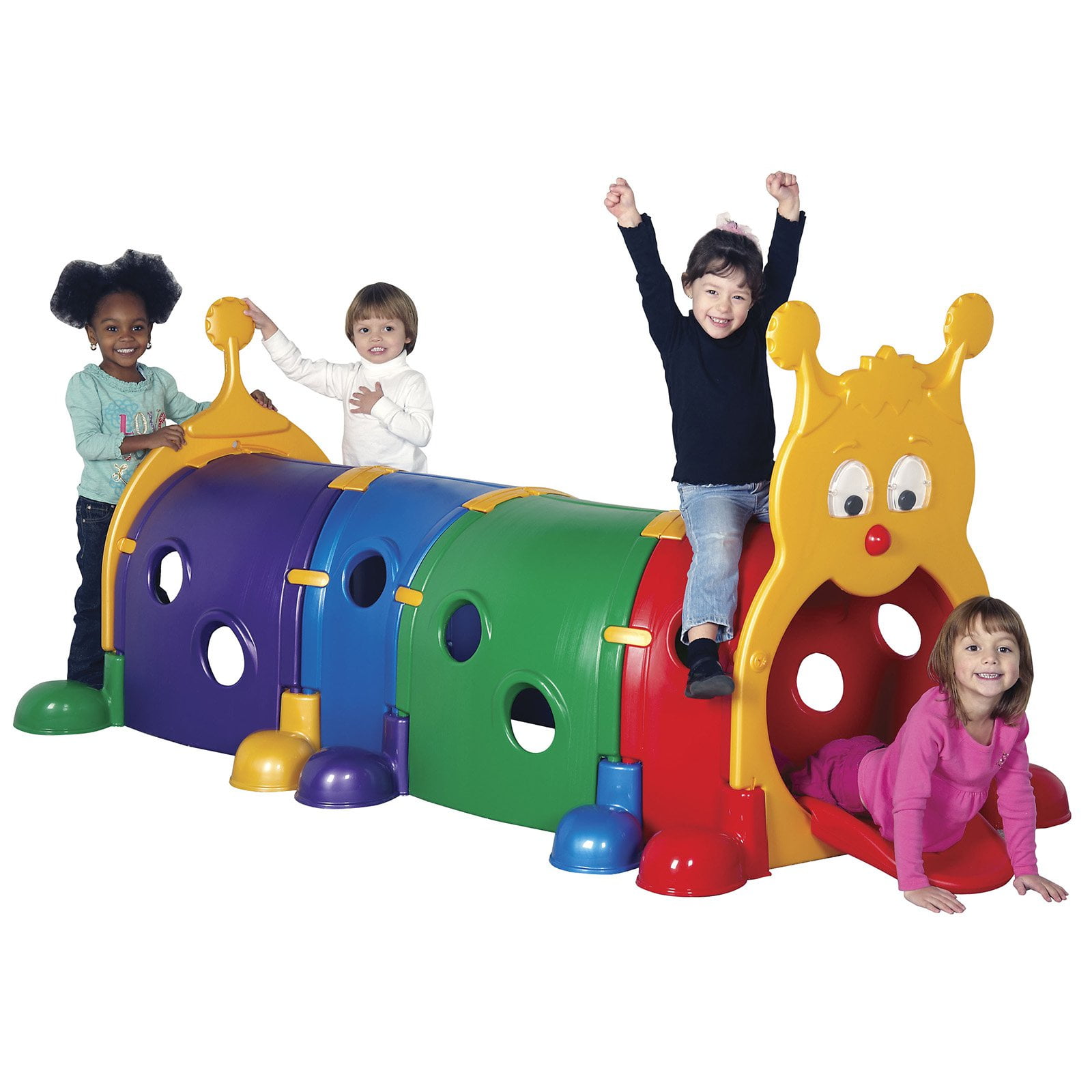 ECR4KIDS Febergus Climb N Crawl Caterpillar 4 Section Walmart