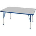 thumbnail image 1 of ECR4KIDS Rectangle Adjustable Activity Table, 1 of 2
