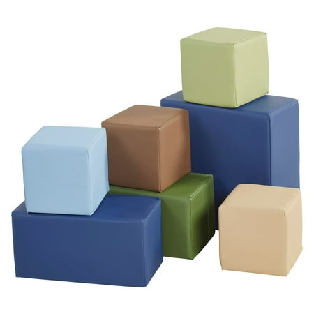 ECR4KIDS SoftZone 7 Piece Big Blocks