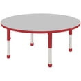thumbnail image 1 of ECR4KIDS Top Round Adjustable Activity Table, 1 of 1