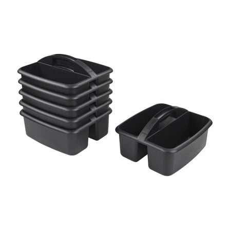 2-Compartment Large Plastic Caddy