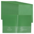 thumbnail image 1 of ECR4Kids 2-Pocket Parent-Teacher Classroom Communication Folder, Supplies, Green, 36-Piece, 1 of 10