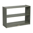 thumbnail image 1 of ECR4Kids 2-Shelf Mobile Double-Sided Storage Cabinet, Classroom Furniture, Grey Wash, 1 of 9