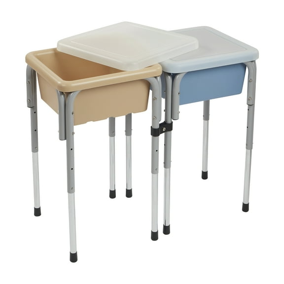 2-Station Sand and Water Adjustable Play Table