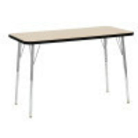 ECR4Kids 24"x48" Rectangular Contour Adjustable Activity Table