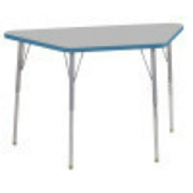 ECR4Kids 24"x48" Trapezoid Contour Adjustable Activity Table