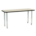 thumbnail image 1 of ECR4Kids 24"x60" Rectangular Thermo-Fused Activity Table w/ Super Leg, 1 of 2