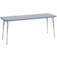 thumbnail image 1 of ECR4Kids 24"x72" Rectangular Contour Adjustable Activity Table, 1 of 2