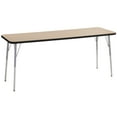thumbnail image 1 of ECR4Kids 24"x72" Rectangular Contour Adjustable Activity Table, 1 of 2