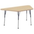 thumbnail image 1 of ECR4Kids 30in x 60in Trapezoid Premium Thermo-Fused Adjustable Activity Table Maple/Maple/Navy - Standard Ball, 1 of 4
