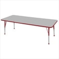 thumbnail image 1 of ECR4Kids 9 Piece 72'' x 30'' Rectangular Classroom Table and 14'' Chair Set, 1 of 2