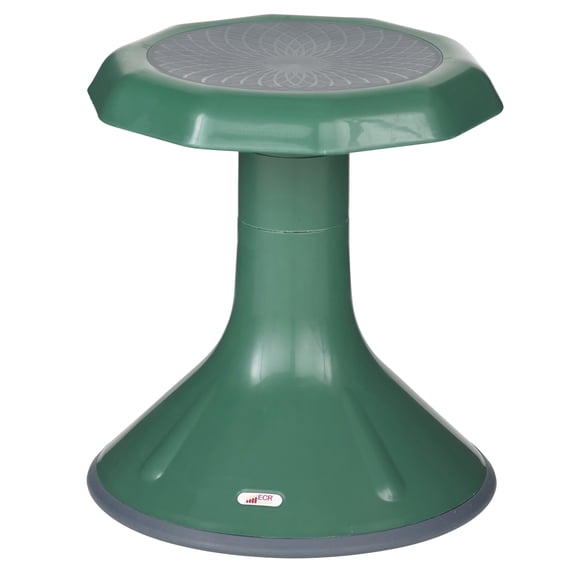 ECR4Kids ACE Active Core Engagement Wobble Stool, 15in Seat Height, Flexible Seating, Green