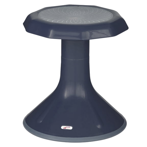 ECR4Kids ACE Active Core Engagement Wobble Stool, 15in Seat Height, Flexible Seating, Navy