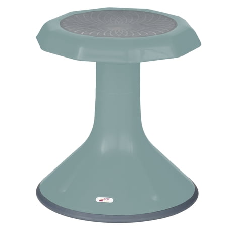 ECR4Kids ACE Active Core Engagement Wobble Stool, 15in Seat Height, Flexible Seating, Seafoam