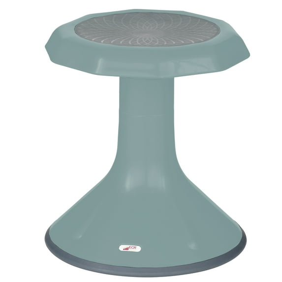 ECR4Kids ACE Active Core Engagement Wobble Stool, 15-Inch Seat Height, Flexible Seating, Seafoam