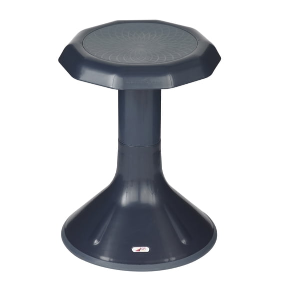 ECR4Kids ACE Active Core Engagement Wobble Stool, 18in Seat Height, Flexible Seating, Navy