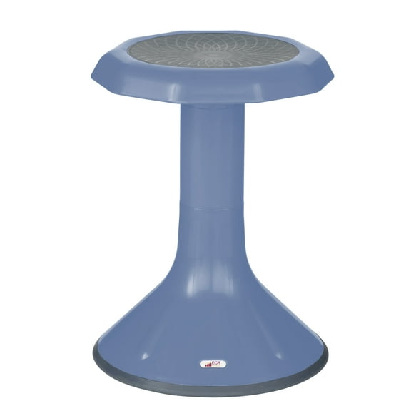 ECR4Kids ACE Active Core Engagement Wobble Stool, 18in Seat Height, Flexible Seating, Powder Blue