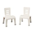 thumbnail image 1 of ECR4Kids Stackable Bentwood Chair, 10in Seat Height, Montessori Furniture, White Wash, 2-Pack, 1 of 9