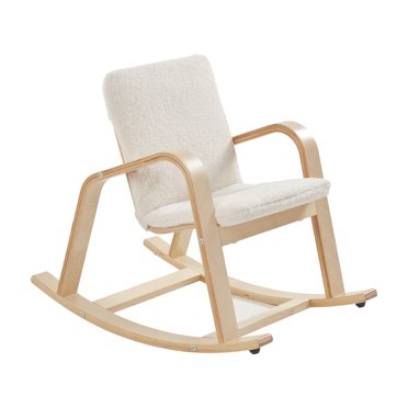 ECR4Kids Bentwood Reading Rocking Chair with Armrests, Montessori ...