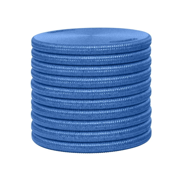 ECR4Kids CircleSpots Flexible Seating Floor Pads, Classroom Essentials, Blue, 10-Pack