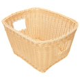 thumbnail image 1 of ECR4Kids ELR-0493 13 x 11.40 x 7.80 in. Woven Plastic Basket with Handle Medium case - Pack of 24, 1 of 2