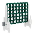 thumbnail image 1 of ECR4Kids Jumbo 4-To-Score Giant Game with 42 Rings and Reset Sliders, Outdoor Games, Green, White, 1 of 10
