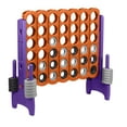 thumbnail image 1 of ECR4Kids Jumbo 4-To-Score Giant Game with 42 Rings and Reset Sliders, Outdoor Games, Orange, Purple, 1 of 10