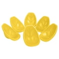 thumbnail image 1 of ECR4Kids Plastic Leaf Scoop Floor Rocker Seat, Classroom Furniture, Yellow, 6-Piece, 1 of 9