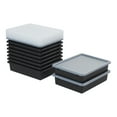 thumbnail image 1 of ECR4Kids Letter Size Plastic Tray Orgainzer with Lids, Small, Storage Bins, Black, 10-Piece, 1 of 9