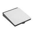 thumbnail image 1 of ECR4Kids MessageStor Dry-Erase Glass Board Memo Station, Desk Organization, White Brick, 1 of 9