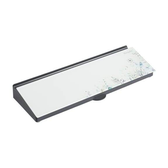 ECR4Kids MessageStor Dry-Erase Keyboard Write and Store, Desk Organization, Botanical