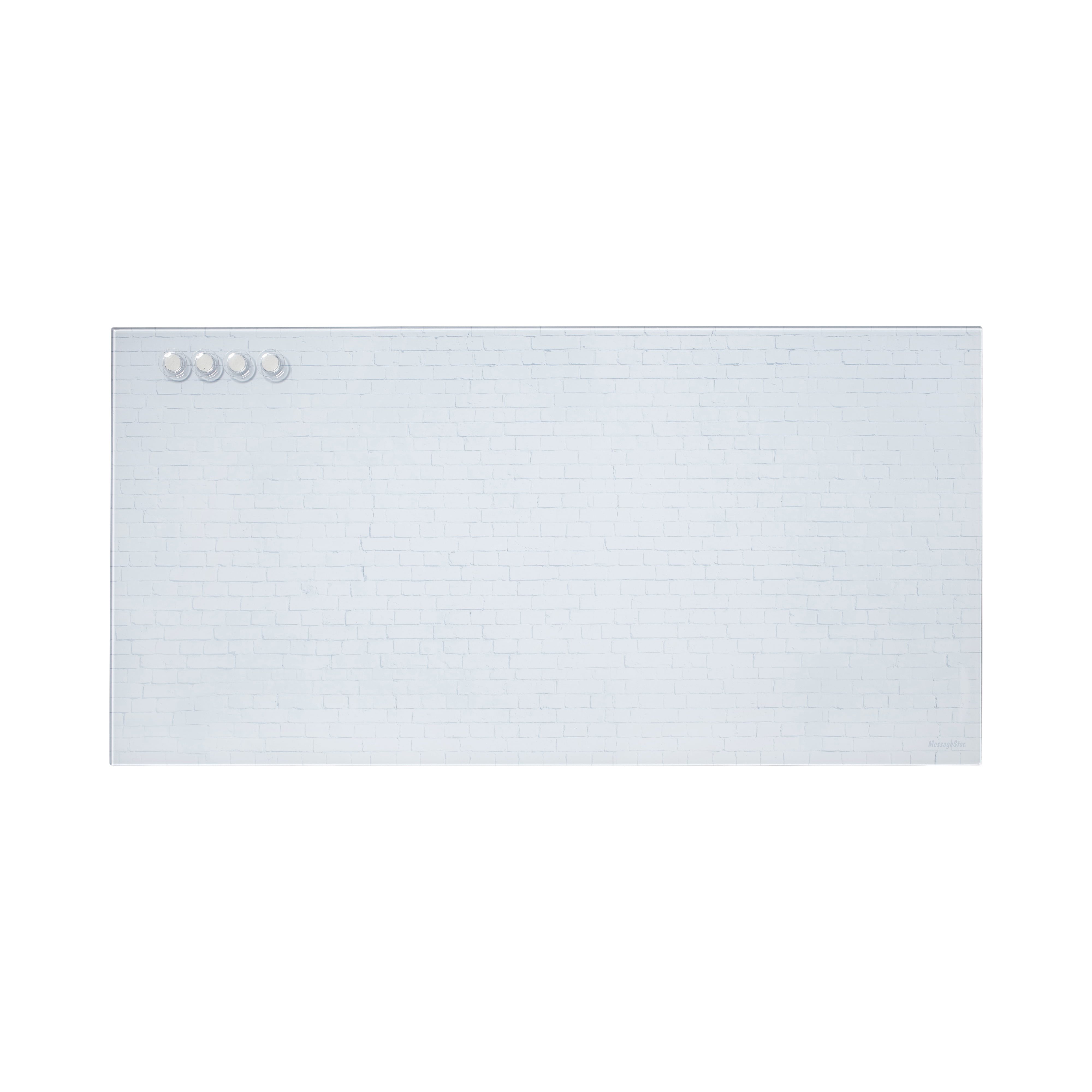 NEW Blank White Ceramic Dry Erase Message Board With Wire Hanger