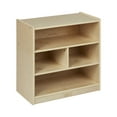 thumbnail image 1 of ECR4Kids Mobile Building Block Storage Cabinet, Small, Classroom Furniture, Natural, 1 of 9