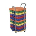 thumbnail image 1 of SoftZone Square Floor Cushions and Mobile Cushion Cart, 1 of 9