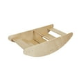 thumbnail image 1 of ECR4Kids Wooden Rocking Boat and Steps Play Center, Montessori Furniture, Natural, 1 of 10
