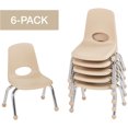 thumbnail image 1 of ECR4Kids School Stack Chair Chrome Legs, Multiple Sizes/Colors/Types, 1 of 7