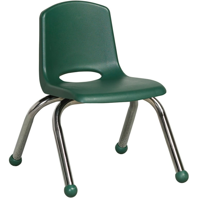 ECR4Kids School Stack Chair Chrome Legs Multiple Sizes Colors Types Walmart