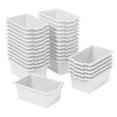 thumbnail image 1 of Scoop Front Plastic Storage Bins, 1 of 9