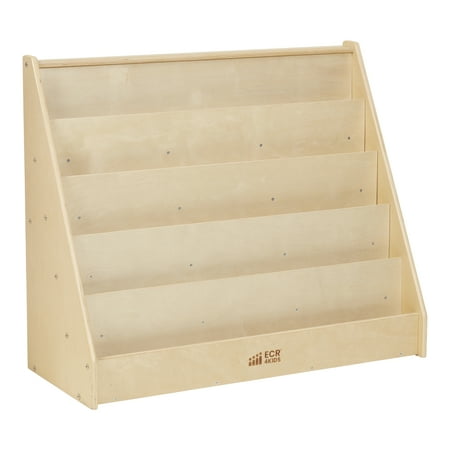ECR4Kids Single-Sided Book Display, Natural