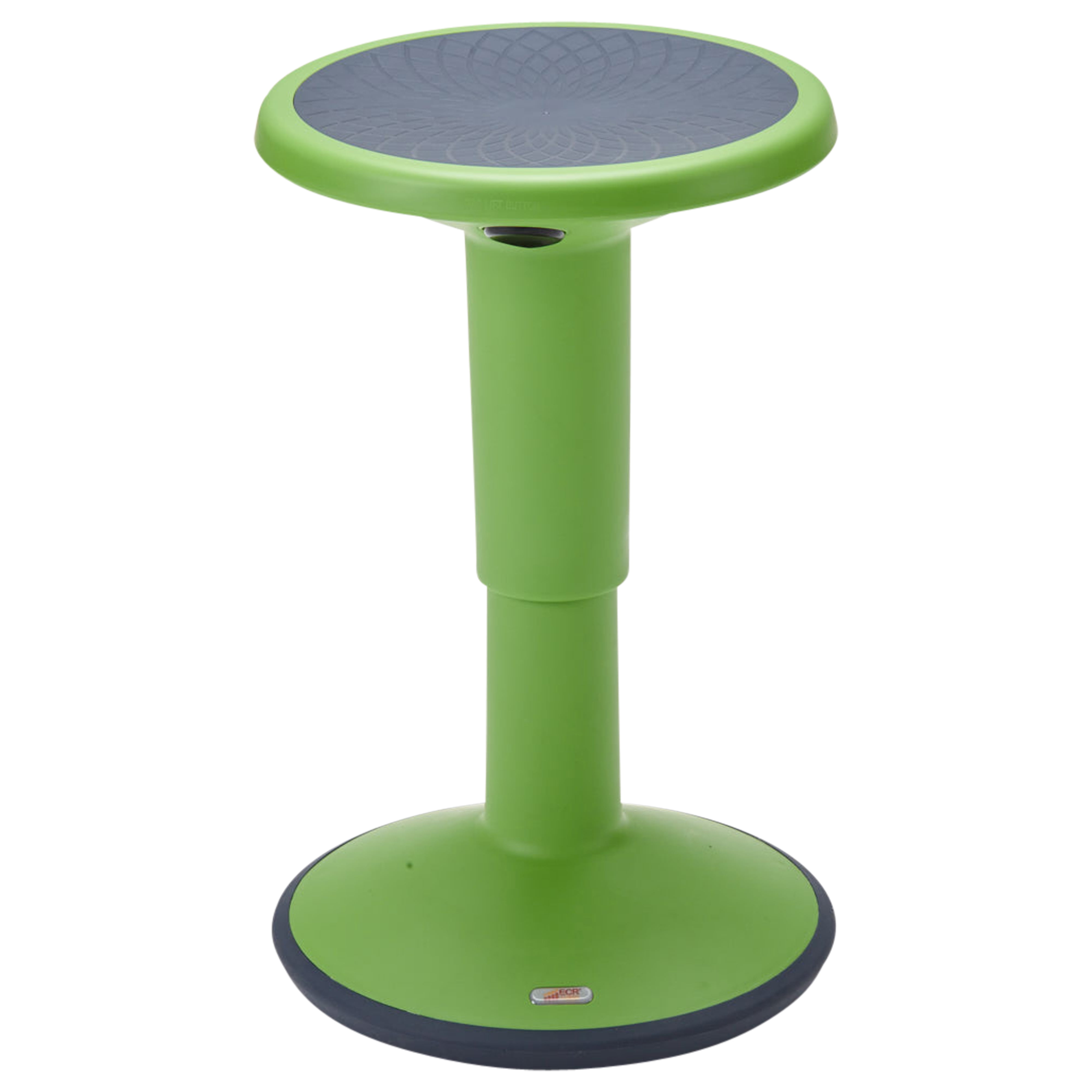 Grassy Green Adjustable Height Wobble Stool for Active Seating