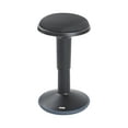 thumbnail image 1 of ECR4Kids Sitwell Wobble Stool with Cushion, Adjustable Height, Active Seating, Black, 1 of 9