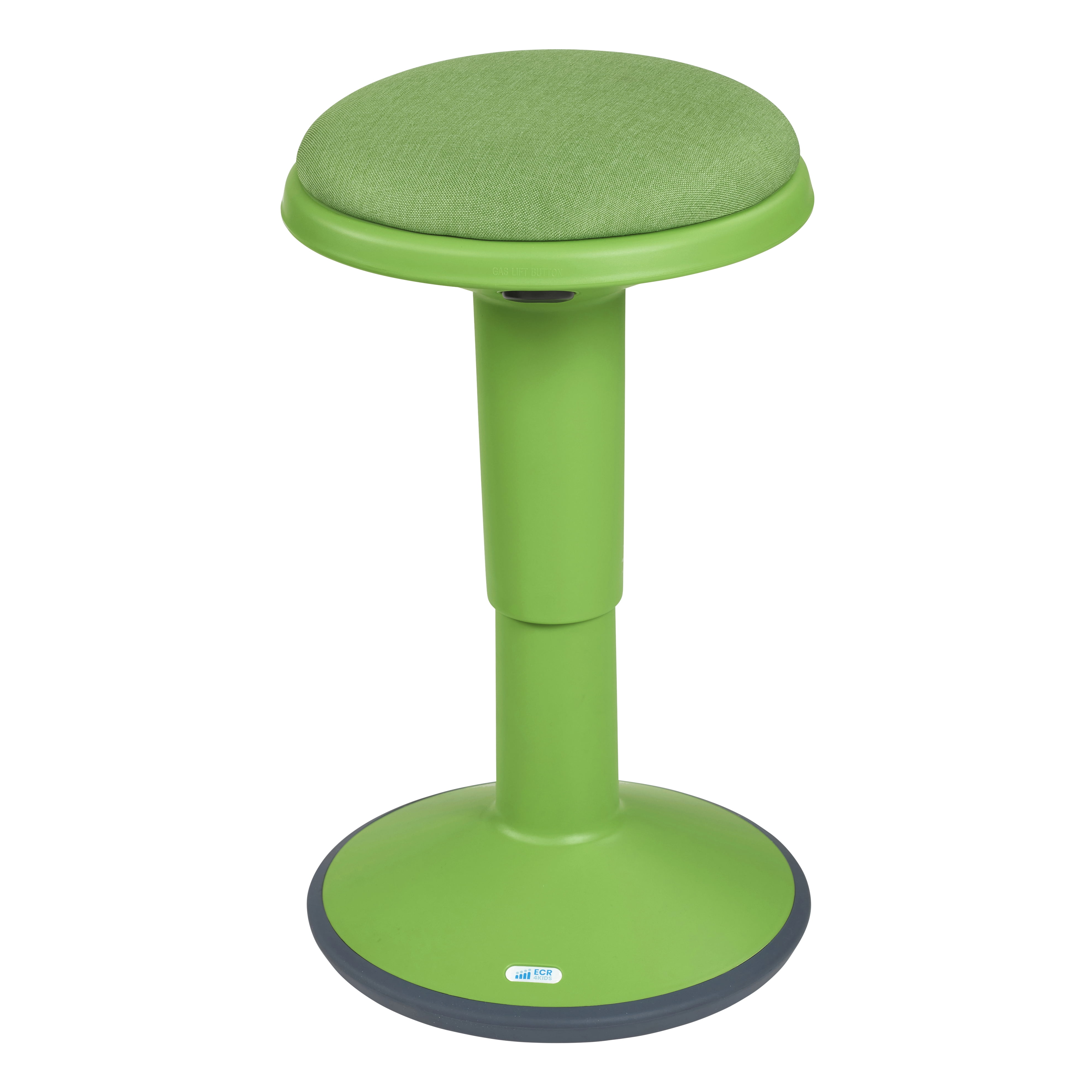 Grassy Green Adjustable Height Wobble Stool for Active Seating