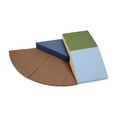 thumbnail image 1 of ECR4Kids SoftZone Adventurer's Summit Ramp Climber, Foam Playset, Earthtone, 4-Piece, 1 of 9