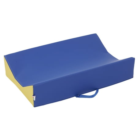 ECR4Kids SoftZone Baby Changing Pad, Blue/Red/Yellow, 1